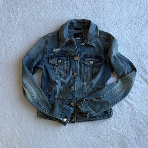 American Eagle distressed Denim Jacket